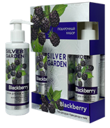 Ф 754 SILVER GARDEN ЕЖЕВИКА Под. Набор (Крем для рук 200 + Гель д/душа 250) жен