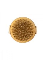 Щетка 635001 массажная Lei для сухого массажа, круглая, с ремешком, натур щетина с покрытием