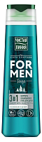 ЧИСТАЯ ЛИНИЯ Шампунь For Men 3в1 Taiga Энергия и Чистота 400 мл 12шт/кор