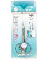 ZINGER Ножницы универсальные В-113-S-SH для ногтей закругленные ручная заточка 