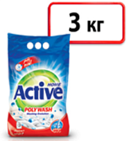 ACTIVE автомат 3кг Polymer Enzyme 4шт/кор