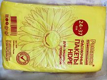 Фасовочные пакеты "Ромашка" Профессиональные 24Х37Х7мкм,500шт\пач,10пач\меш.с фальцами, упак, 1509, 