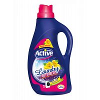 ACTIVE средство для стирки  1,5л. Степные Цветы 9шт/кор