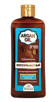 FLORESAN  Argan oil Шампунь бессульфатный против выпадения 400мл 