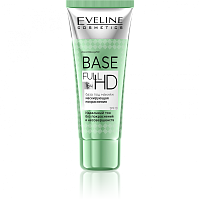 EVELINE База под макияж маскирующая покраснения BASE FULL HD 30 мл