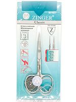 ZINGER Ножницы для ногтей В-112 D-SH прямые ручная заточка 