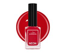 JEANMISHEL Лак для дизайна ногтей NEON тон 333 Ruby Red 6мл
