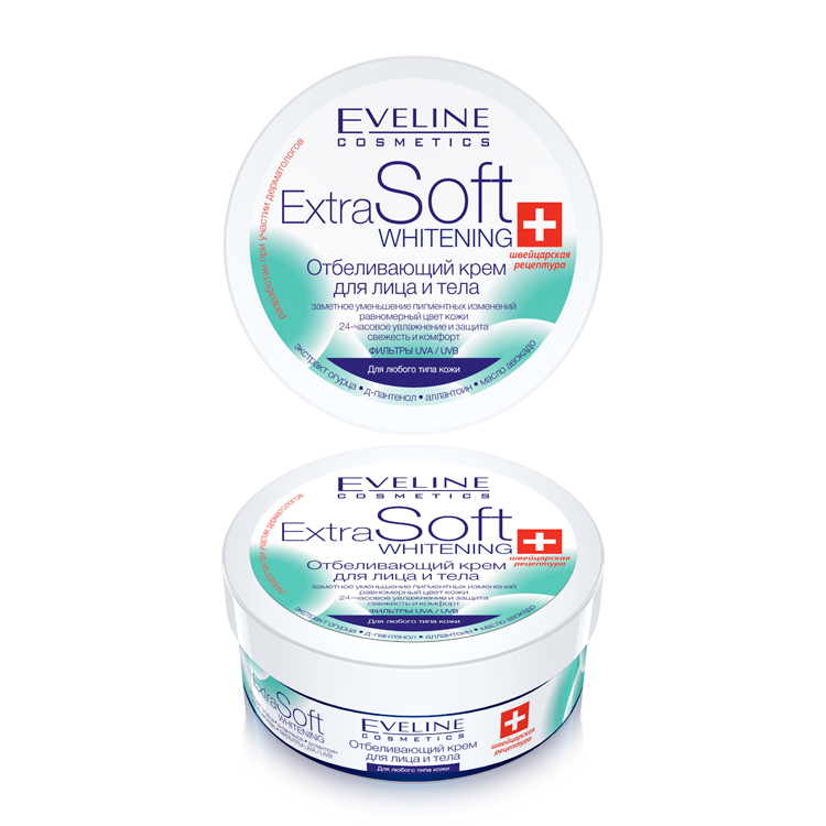 Eveline soft. Крем Eveline Extra Soft отбеливающий 200мл. Eveline крем для лица Extra Soft. Eveline Extra Soft Whitening купить. Крем отбеливающий ЭВИЛАЙН Косметикс.