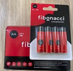 Батарейка щелоч/алкалиновая Fibonacci АА LR6/4B (FB-LR6-BL4) 4шт блистер