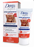 Deep Depil арт126 Крем-депилятор деликатный для лица 50 мл 12шт/кор