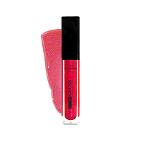 Блеск для губ глянцевый JEANMISHEL 3D GLOSS  тон 10 малиновый коктейль 10мл