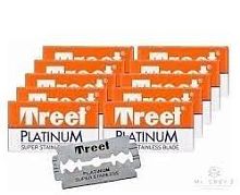 Treet Platinum Super лезвия антикоррозийные, на листе 20 коробок/5 лезвий/20сп