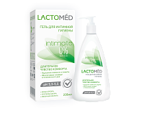 Лактомед Лактомед Гель для интимной гигиены Длительное чувство комфорта, 200мл