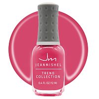 Лак для ногтей JEANMISHEL Trend тон 230 насыщенный розовый матовый 12мл