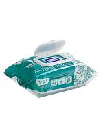 AURA FAMILY Влажные салфетки с антибактериальным эффектом big-pack с крышкой 144шт 