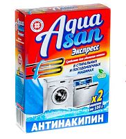 Аквасан Средство для удаления накипи в стиральны и посудомоечных машинах Экспресс кор 200 гр