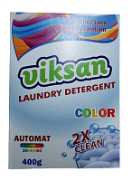 Виксан Порошок стиральный автомат 2X CLEAN для цветного 400 г.   