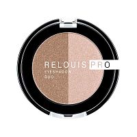 Тени д/век RELOUIS PRO EYESHADOW DUO тон 111