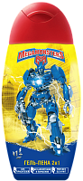 Гель-пена детская 2в1 серии Мегамонстры (Мega monsters), 300 мл