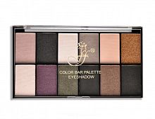 FFLEUR Тени для век Color Bar Palette EР-12 12-ти цветные №5