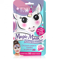 EVELINE Маска тканевая MAGIC MASK 3D очищающая