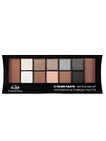 Тени 112-3-LE д/век+бровей (12/192) 12-ти цветные