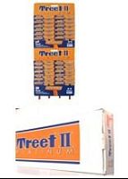 Treet-II Platinum-станки однораз.на листах в коробке, 2-х лез. антикорр,96 шт