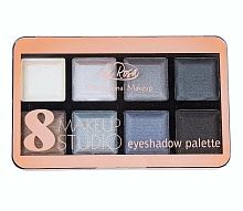 Тени 1108-3-LE д/век (12/288) 8-ми цветные