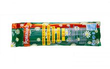 Мешки для мусора 30л (50*57,5*10мкн)Ромашка(30шт/рул 70рул/кор) черные НМ303070					