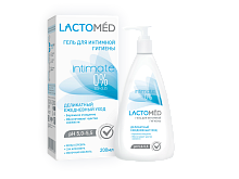 Лактомед Гель для интимной гигиены Деликатный ежедневный уход, 200мл