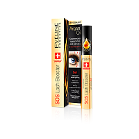 ТУШЬ Сыворотка комплексная для ресниц с маслом аргана 5в1 SOS Lash Booster 10мл 3шт/кор