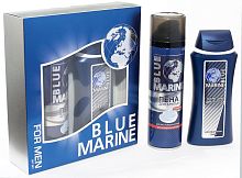 Фестива НАБОР МУЖСКОЙ BLUE MARINE шампунь 250мл+пена для бритья 200мл