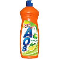 AOS Средство для мытья посуды  Лимон 900г 12шт/кор