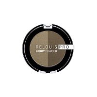 Тени д/бровей RELOUIS PRO Brow Powder тон 01 BLONDE