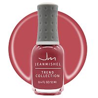 Лак для ногтей JEANMISHEL Trend тон 357 темно розово-коричневый матовый 12мл