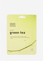 Маска для лица тканевая Зеленый чай MONIC BEAUTY Skin Code 25г