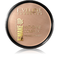 EVELINE Пудра для лица Минеральная с шелком ANTI-SHINE №36 темно-бежевый (Deep beige)