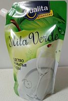 QUALITA Средство для мытья посуды MILA VERDE дой-пак 450мл 12шт/кор