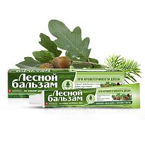 Лесной Бальзам зубная паста "Кора дуба и Пихта" 75мл 24шт/к