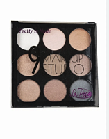 Тени 309-3-LE д/век, 9-ти цветные (12/288)