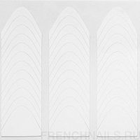 Трафарет №02 д/франц.ман.+фигурный 30шт/упак