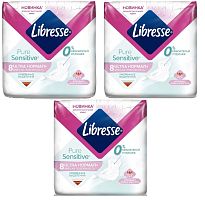 Либресс Прокладки женские гигиенические Ultra Pure Sensitive нормал 8шт