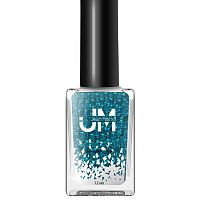 Лак для ногтей с блестками JEANMISHEL тон 411 Блестки синие 12мл