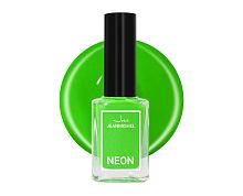 JEANMISHEL Лак для дизайна ногтей NEON тон 332 Green 6мл