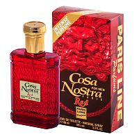 PARIS LINE PARFUMS Cosa Nostra RED PERFUME DOUBLE/КОЗА НОСТРА РЕД туалетная вода мужская 100мл 