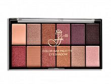 FFLEUR Тени для век Color Bar Palette EР-12 12-ти цветные №1