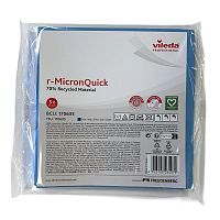 Салфетка хозяйственная Vileda МикронКвик 40х38 см голубая (5шт) 31-1381/арт 170635			