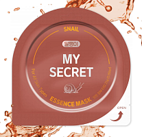 MY SECRET Маска для лица Snail Essence Mask 25г