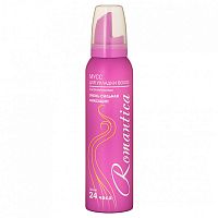Мусс для волос Романтика ос/ф с каротином 200мл. (розовый) 24шт/кор