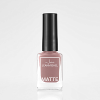 Лак для ногтей JEANMISHEL Matte effect матовый тон 381 пепельно-розовый 6мл